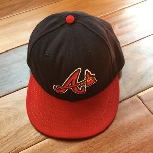 Atlanta Braves hat, Size 7 3/8